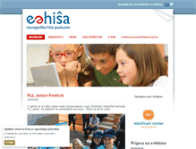 Tablet Screenshot of e-hisa.si